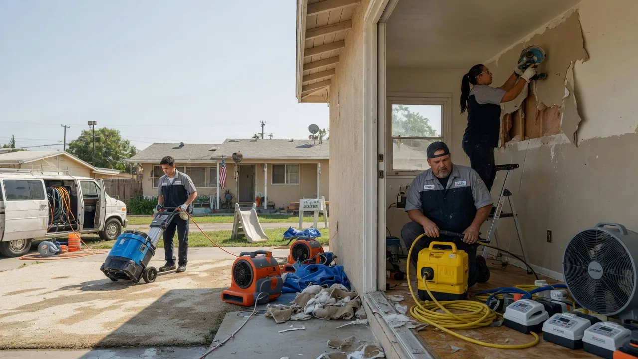 Water Damage Restoration in Lincoln, CA near me